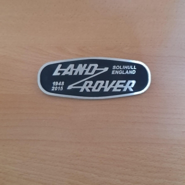 emblema land rover mecanizado 